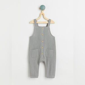 H&M kids boys girls striped romper overalls size 3T